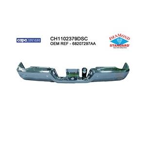 CH1102379DSC Rear Bumper Face Bar